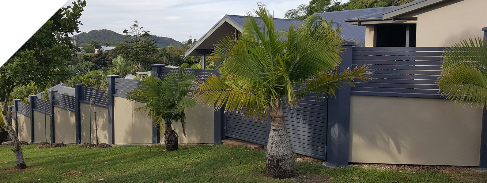 Residential Acoustic Sound Proof fencing with privacy screens